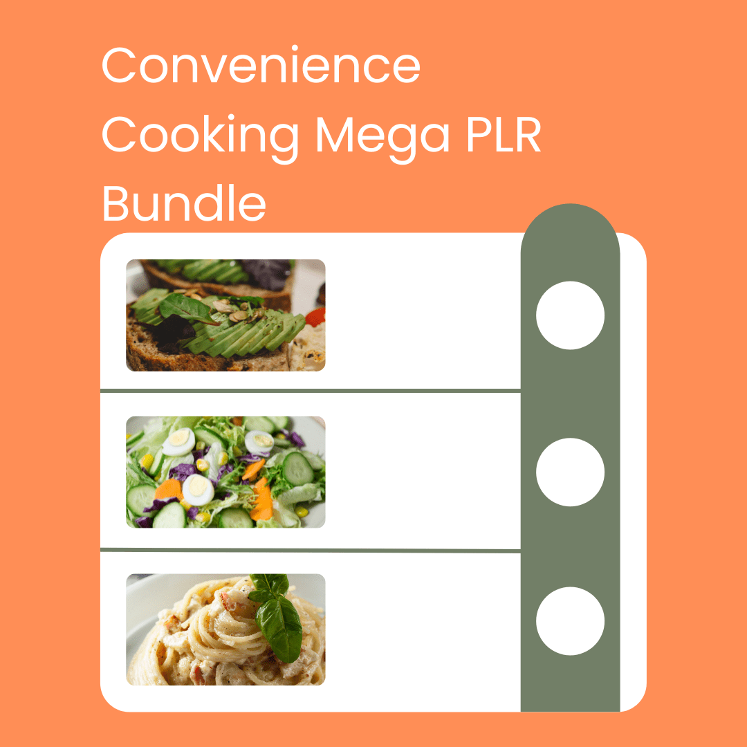 Convenience Cooking Mega PLR Bundle