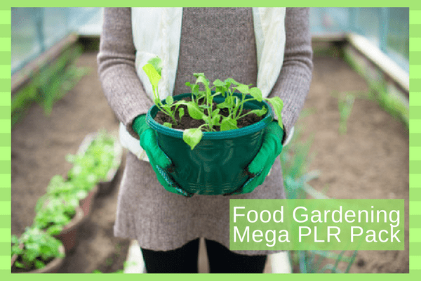 Food Gardening Mega PLR Pack