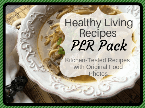 Healthy Living PLR Recipe Pack