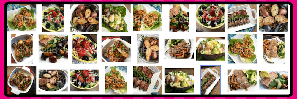 Whole 30 Recipe & Food Photo PLR Package