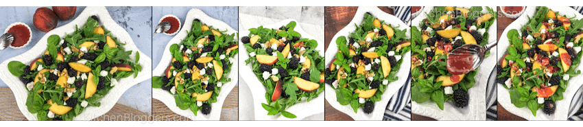 Blackberry Peach Salad