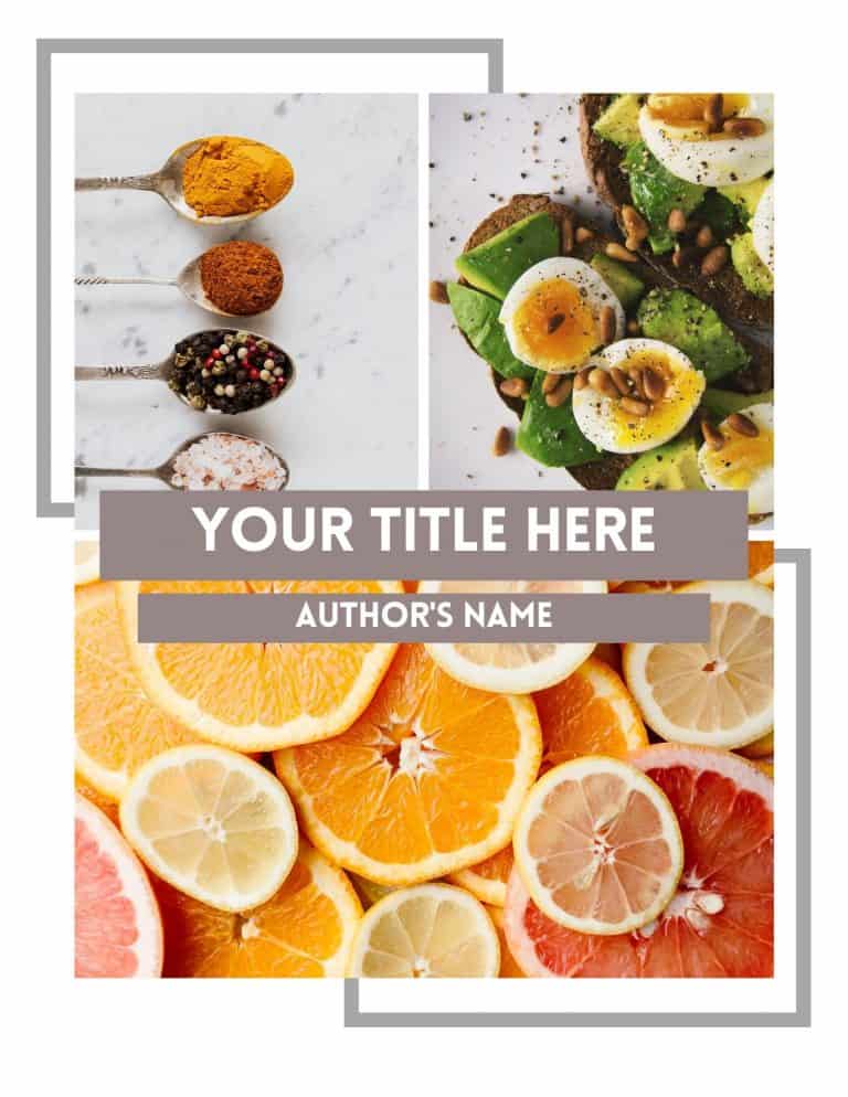 Canva Recipe Book