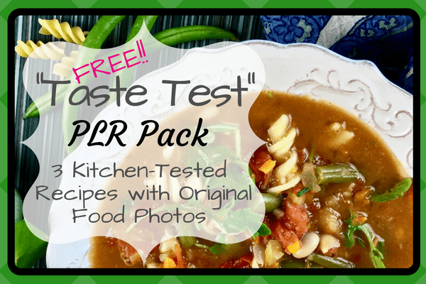 Taste Test 1 - KitchenBloggers - PLR