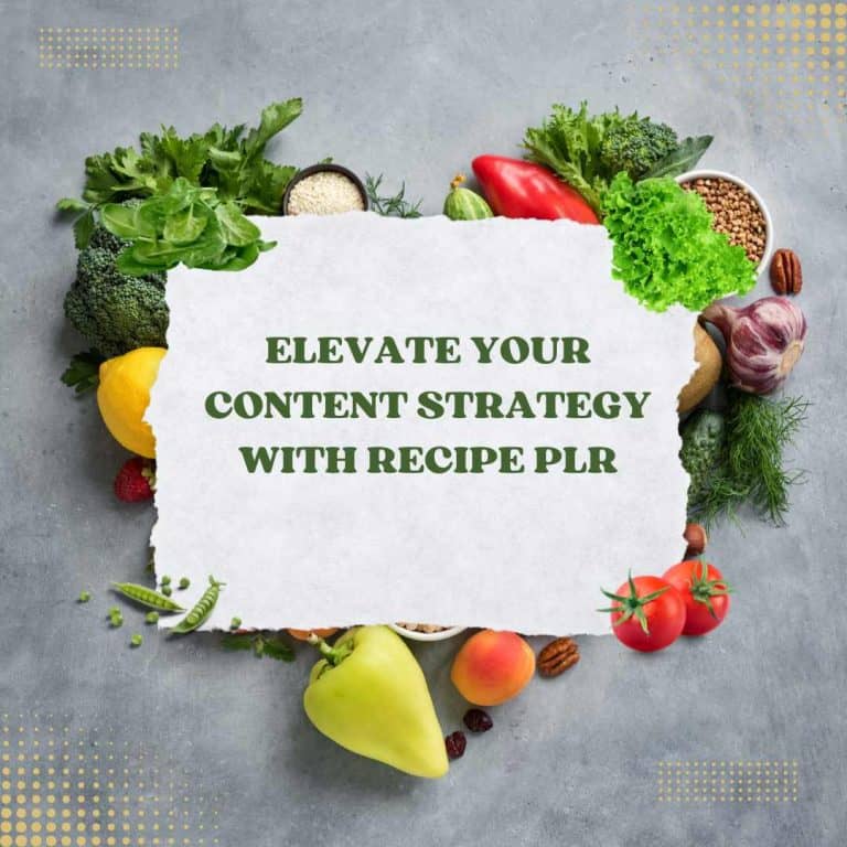 Elevate Your Content Strategy With Recipe PLR