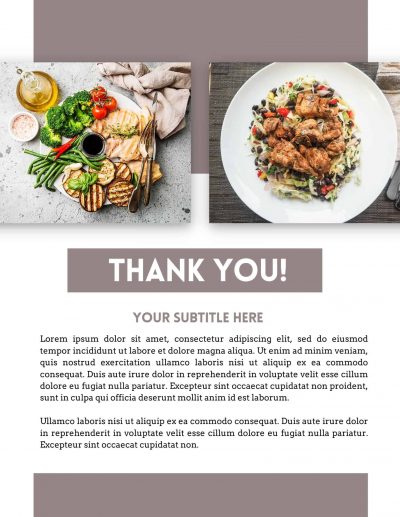 Canva Recipe Book